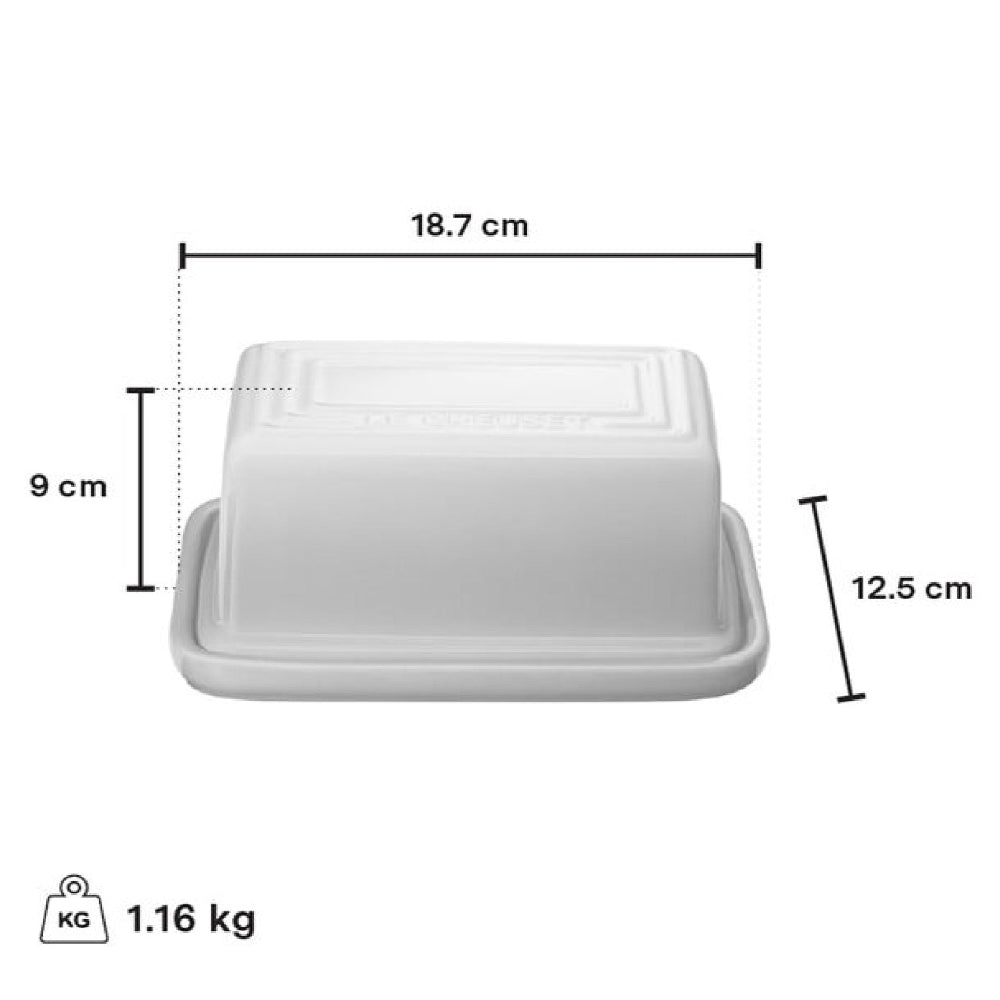 Le Creuset Butter Dish, Sage