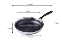 Meyer HybridClad 12" Fry Pan, Stainless Steel