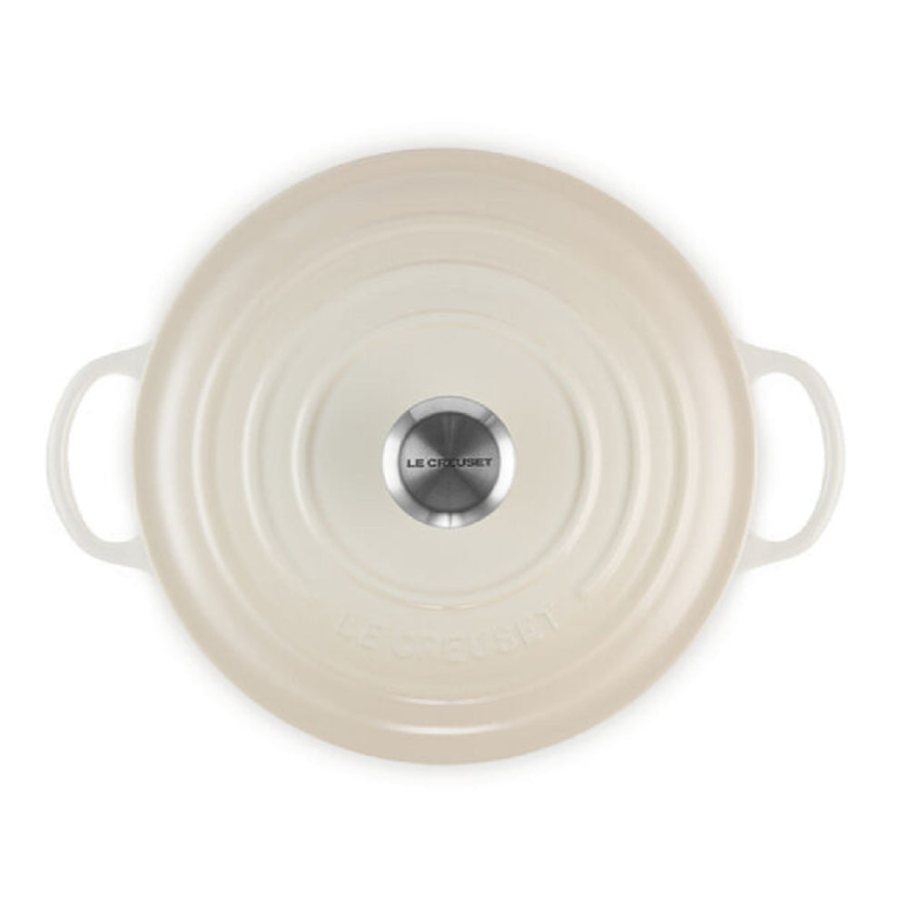 Le Creuset 4.1 Litre French Oven, Meringue