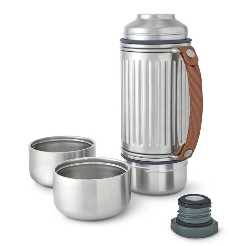 Black + Blum 1 Litre Duo Explorer Flask with Handle, Grey