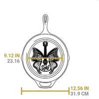Lodge 12" Dolly Parton Skillet, Cast Iron