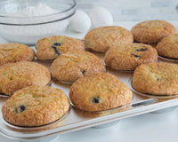 Fox Run 12 Cup Muffin Pan, Stainless Steel