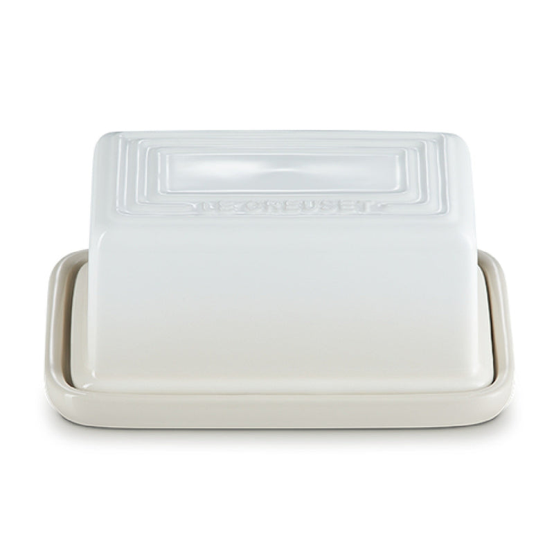 Le Creuset Butter Dish, Meringue