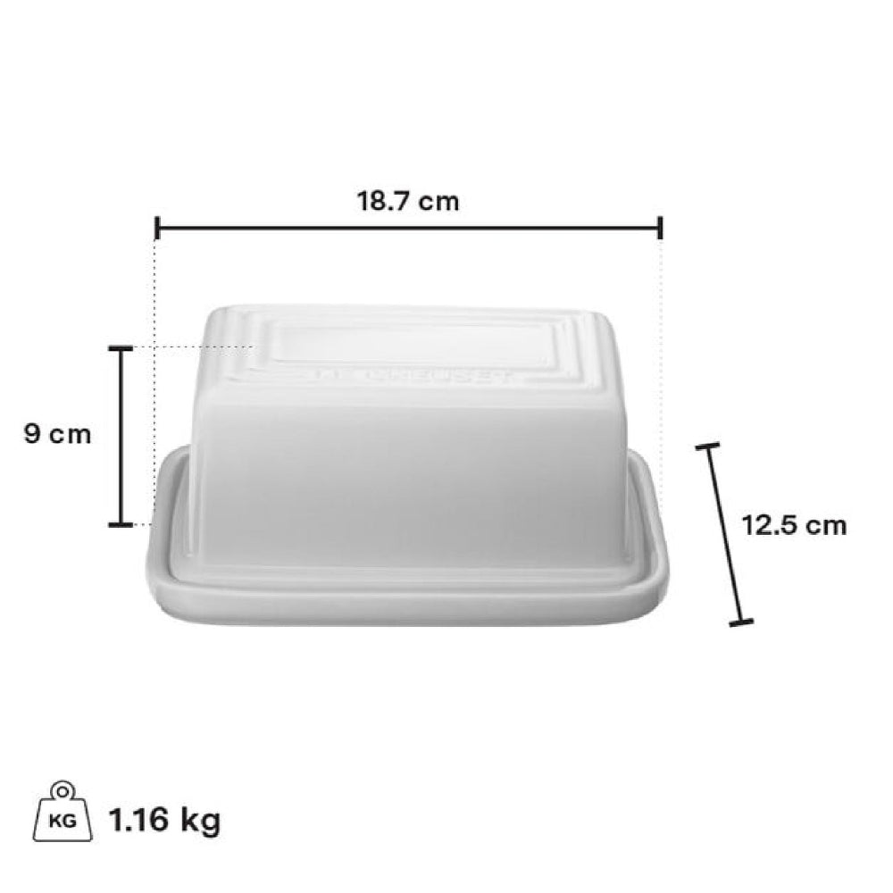 Le Creuset Butter Dish, Shell Pink