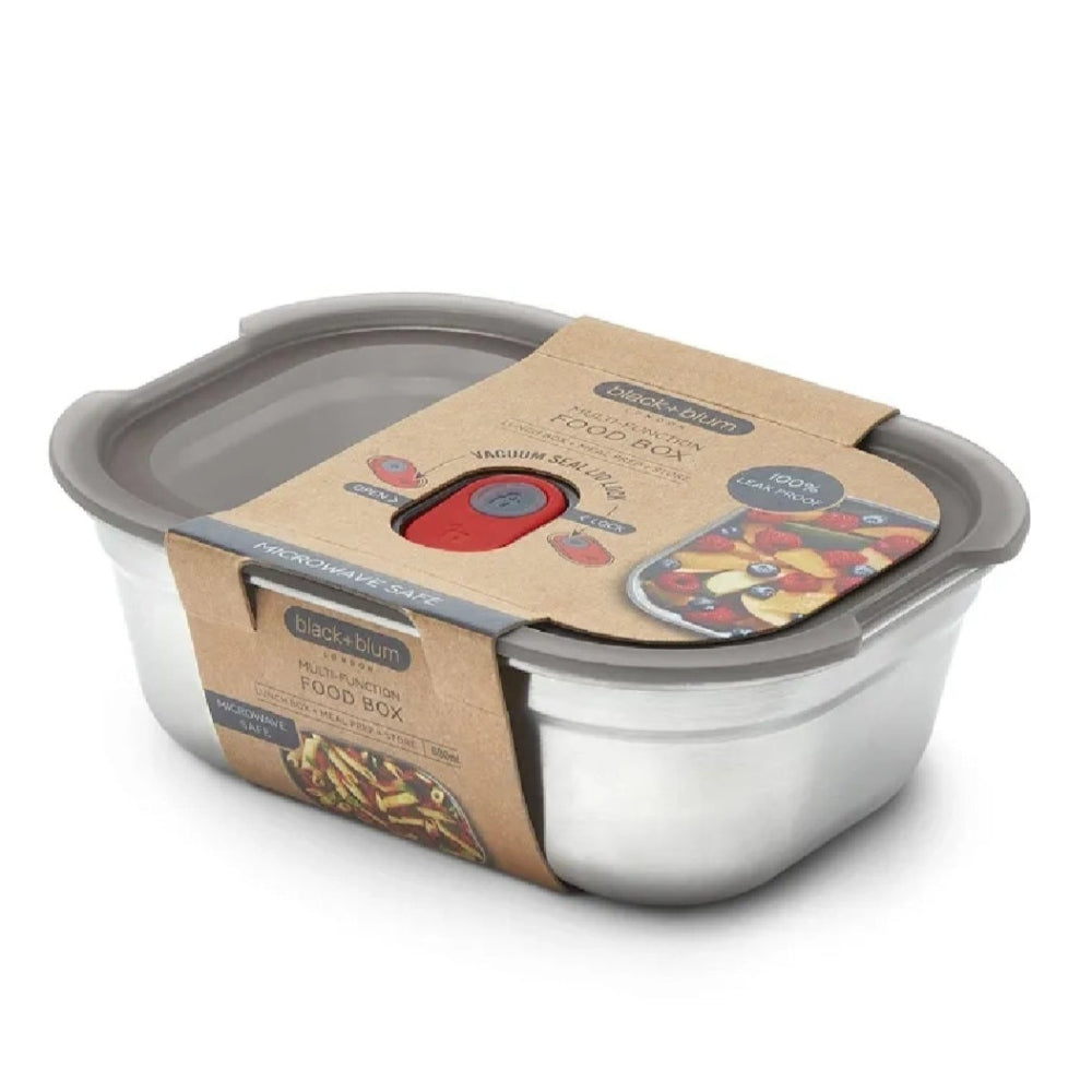Black + Blum 600 ml Food Box, Stainless Steel