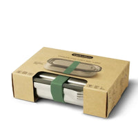 Black + Blum 1 Litre Lunch Box With Spoon, Olive