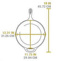 Lodge 12" Dolly Parton Skillet, Cast Iron