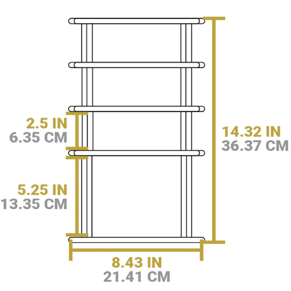 Lodge 5 Tier Cookware Organizer, Steel