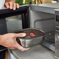 Black + Blum 900 ml Food Box, Stainless Steel
