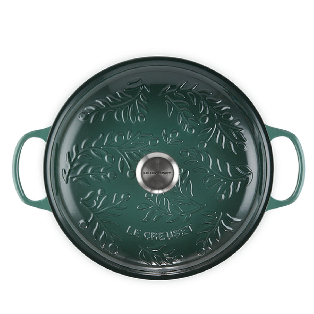 Le Creuset 3.5 Litre Olive Branch Braiser, Artichaut