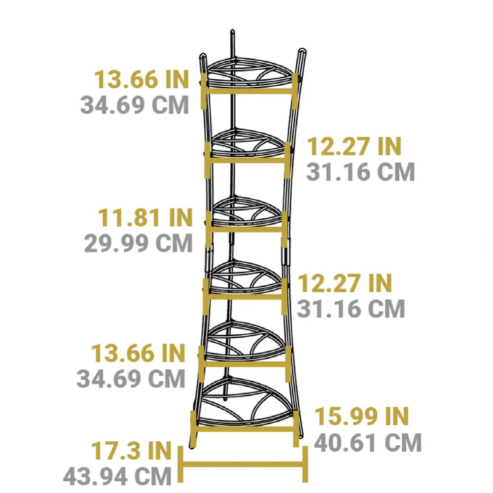 Lodge 6 Tier Cookware Storage Tower, Steel