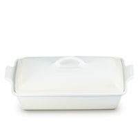 Le Creuset 3.8 Litre Rectangular Casserole, Meringue