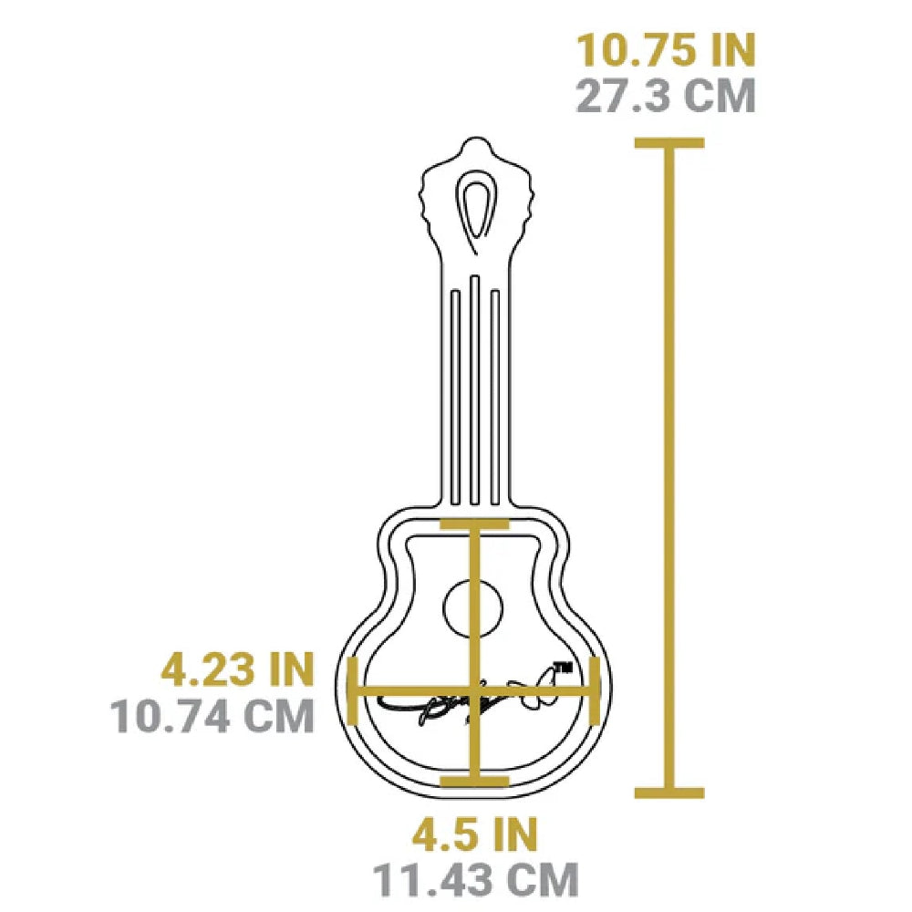 Lodge 10.75" Dolly Parton Guitar Skillet, Cast Iron