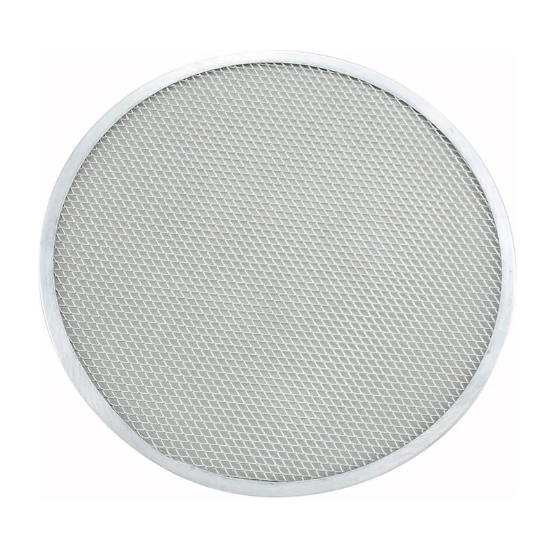Winco 12" pizza Screen, Aluminum