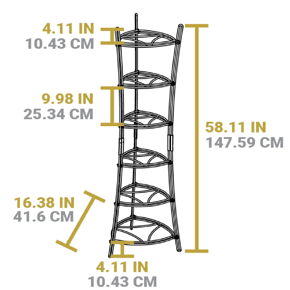Lodge 6 Tier Cookware Storage Tower, Steel