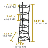 Lodge 6 Tier Cookware Storage Tower, Steel