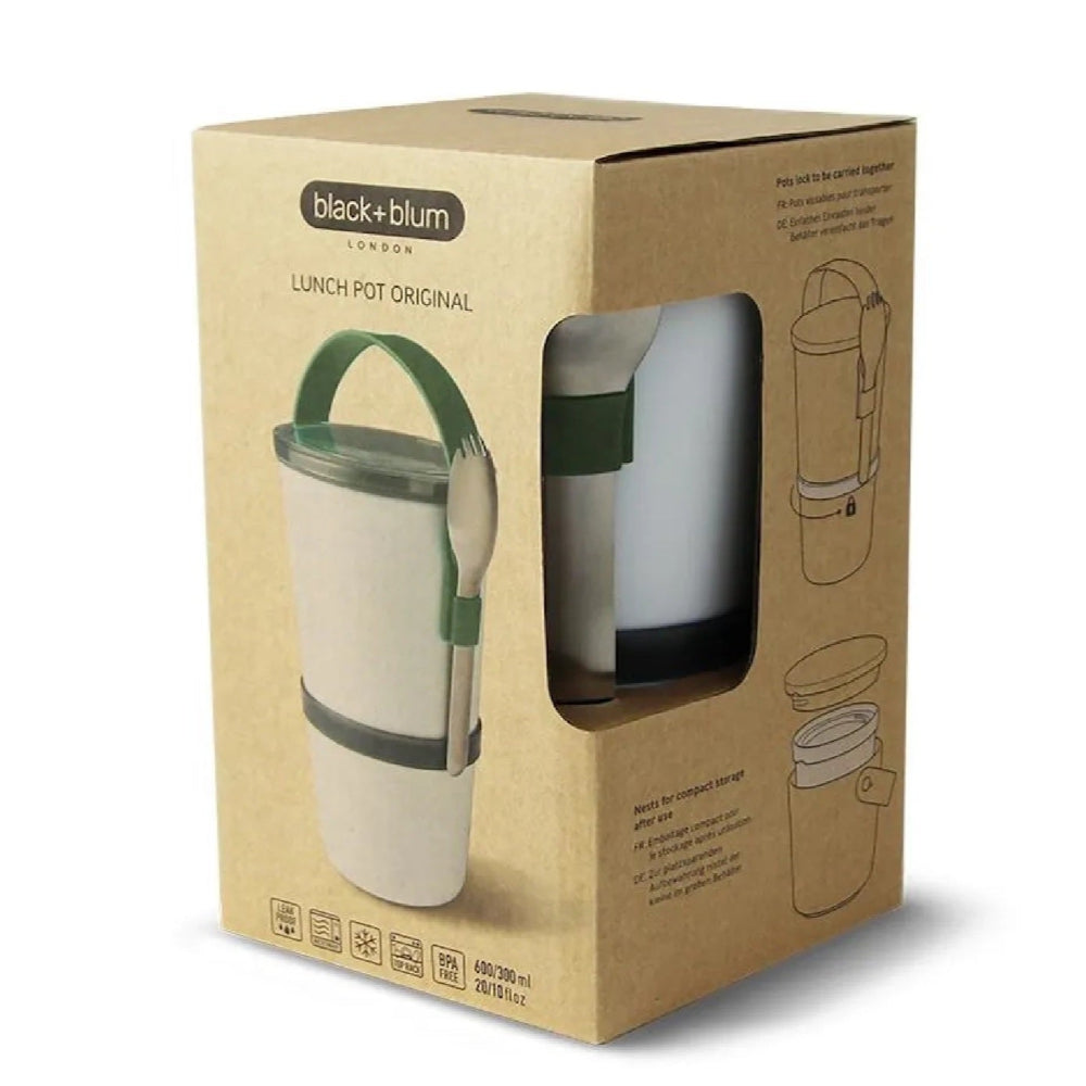 Black + Blum 600 ml Lunch Pot, Olive