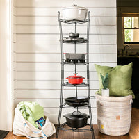 Lodge 6 Tier Cookware Storage Tower, Steel