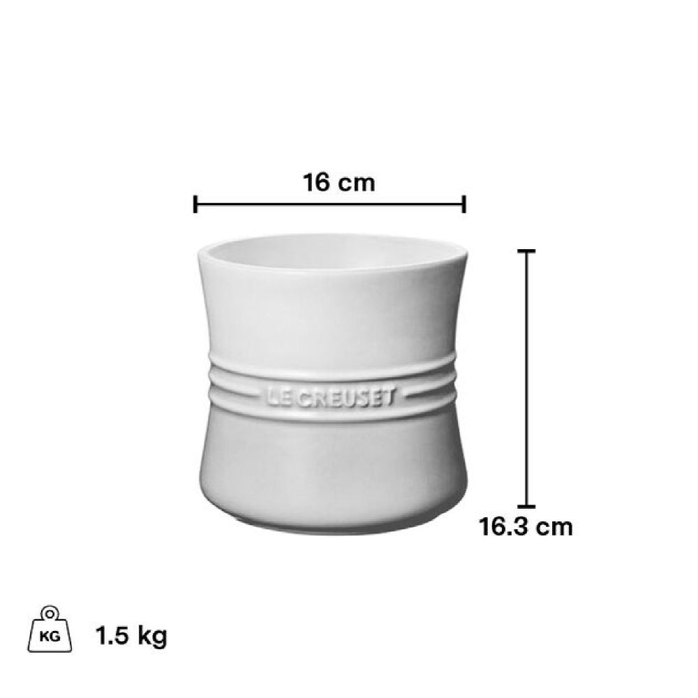 Le Creuset 2.3 Litre Utensil Holder, Sage