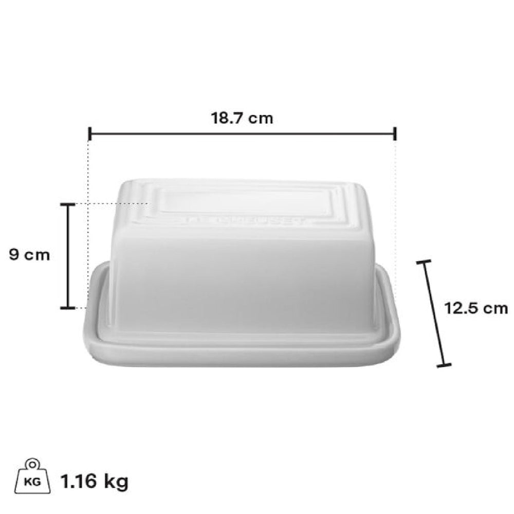 Le Creuset Butter Dish, Agave