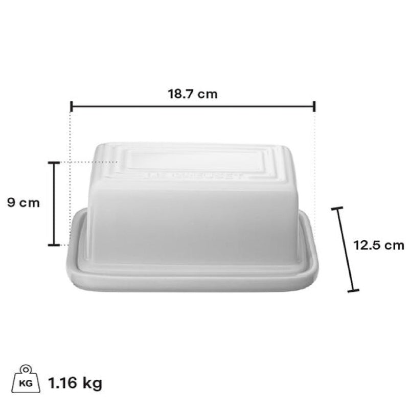 Le Creuset Butter Dish, Agave