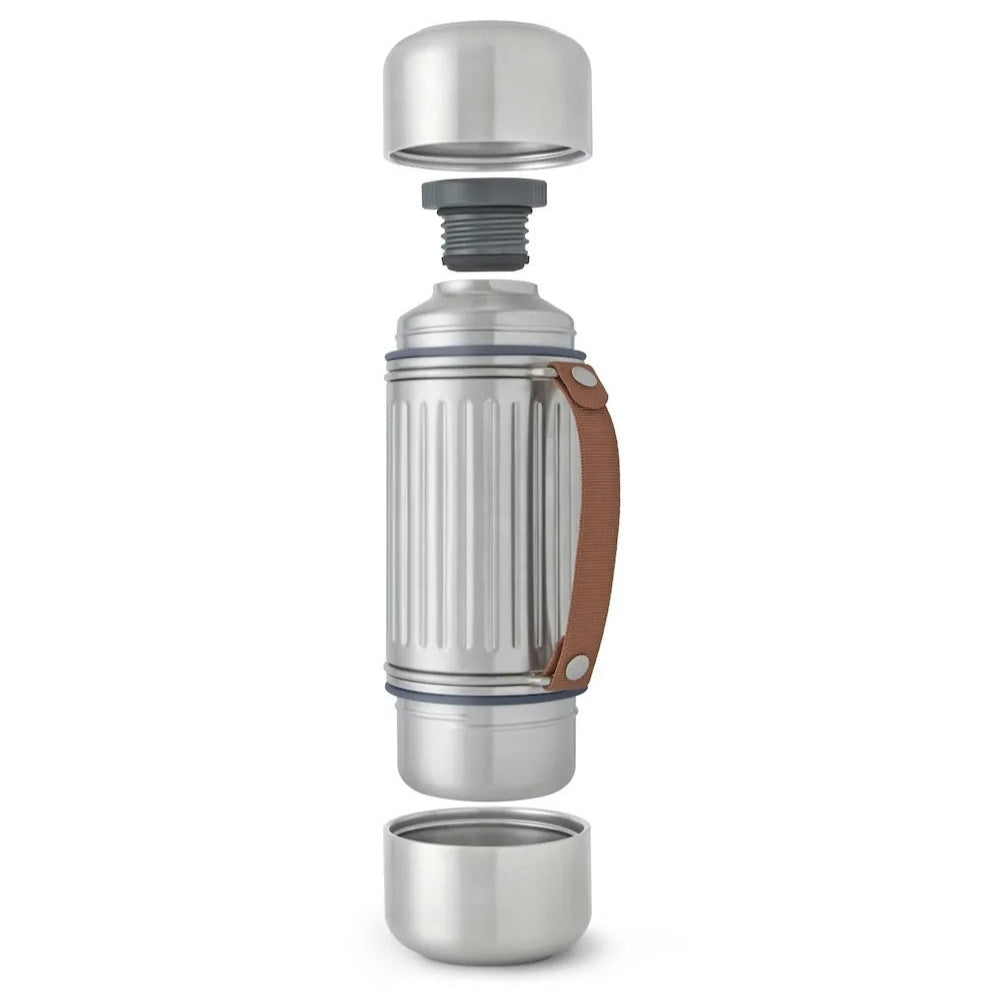 Black + Blum 1 Litre Duo Explorer Flask with Handle, Grey