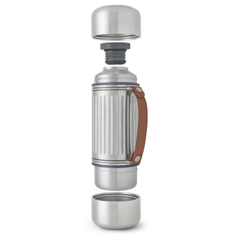 Black + Blum 1 Litre Duo Explorer Flask with Handle, Grey
