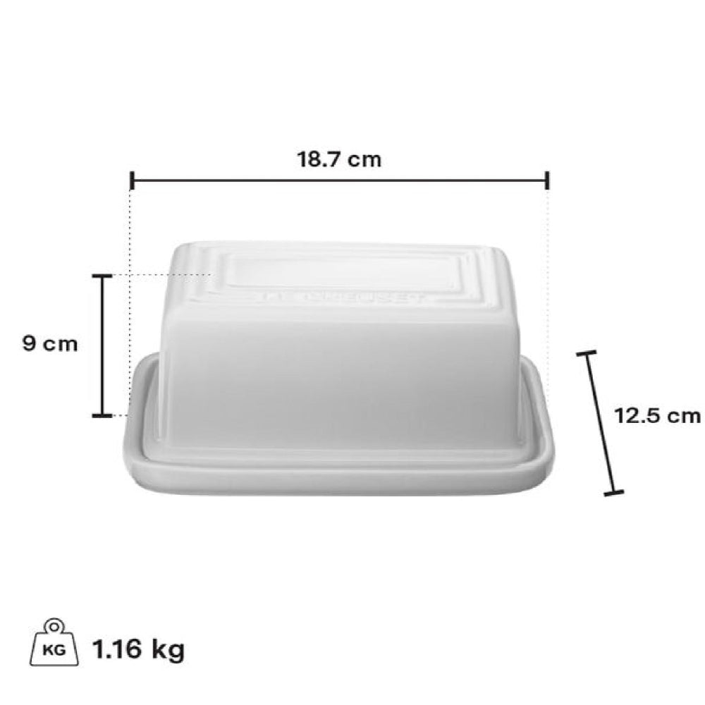 Le Creuset Butter Dish, Blueberry