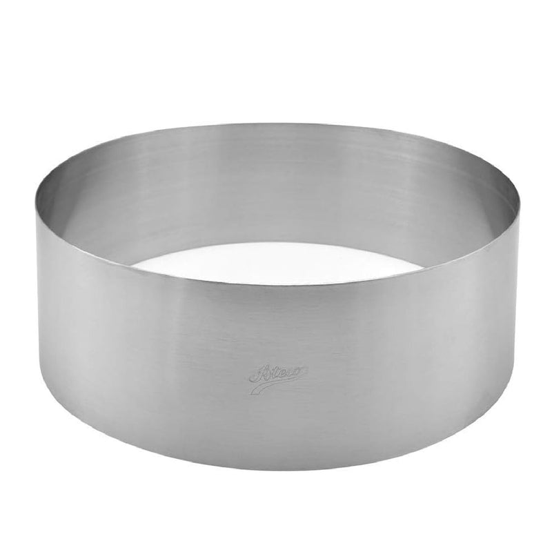 Ateco 9.5" Round Cake Mold Ring, 3" High