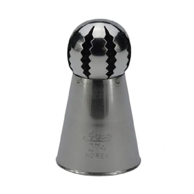 Ateco One Step Flower Russian Ball Tube, Stainless Steel