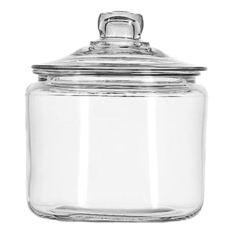 Anchor Hocking Heritage Hill 3 Qt Storage Jar with Lid, Glass