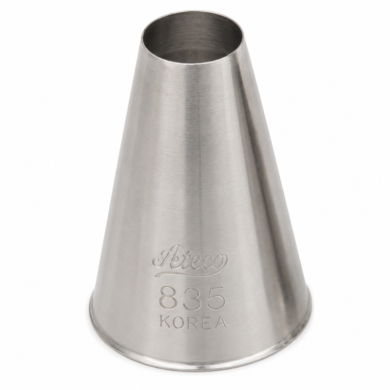 Ateco 1/2 Plain Tip, Stainless Steel