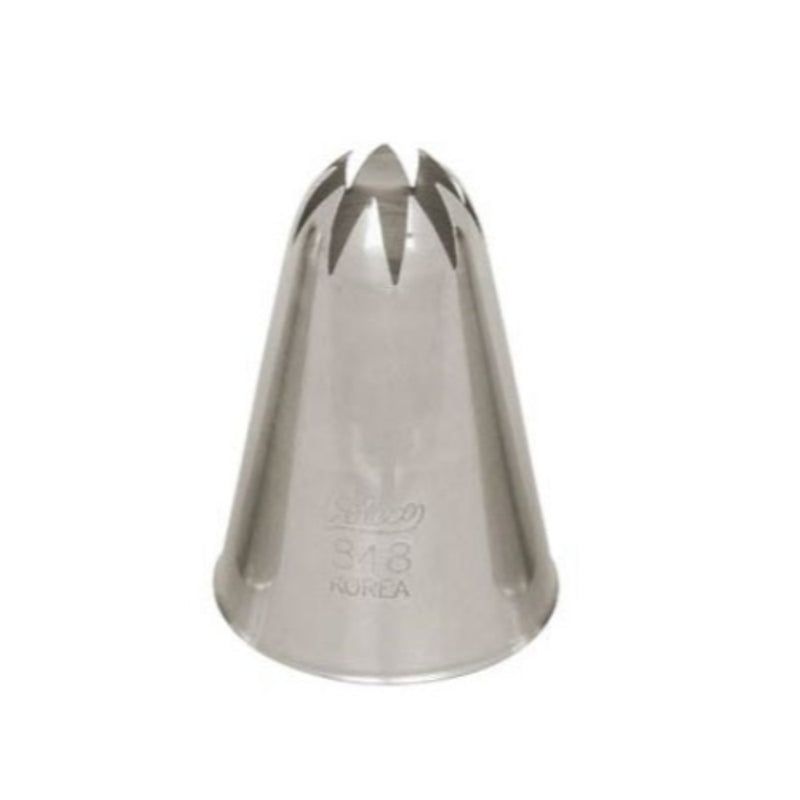 Ateco 5/8" Closed Star Piping Tip, Stainless Steel
