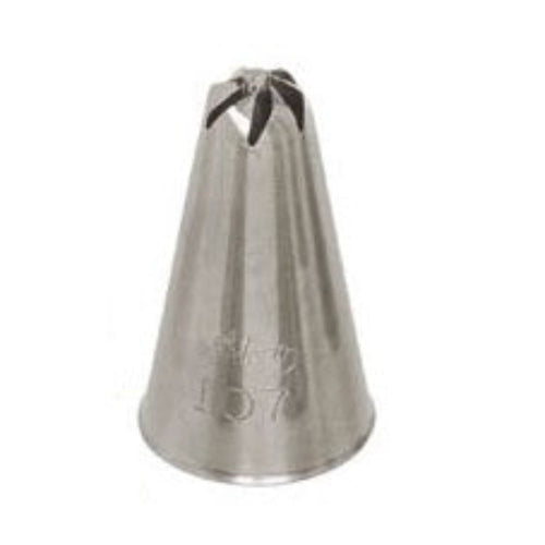 Ateco Drop Flower Tube Tip, Stainless Steel