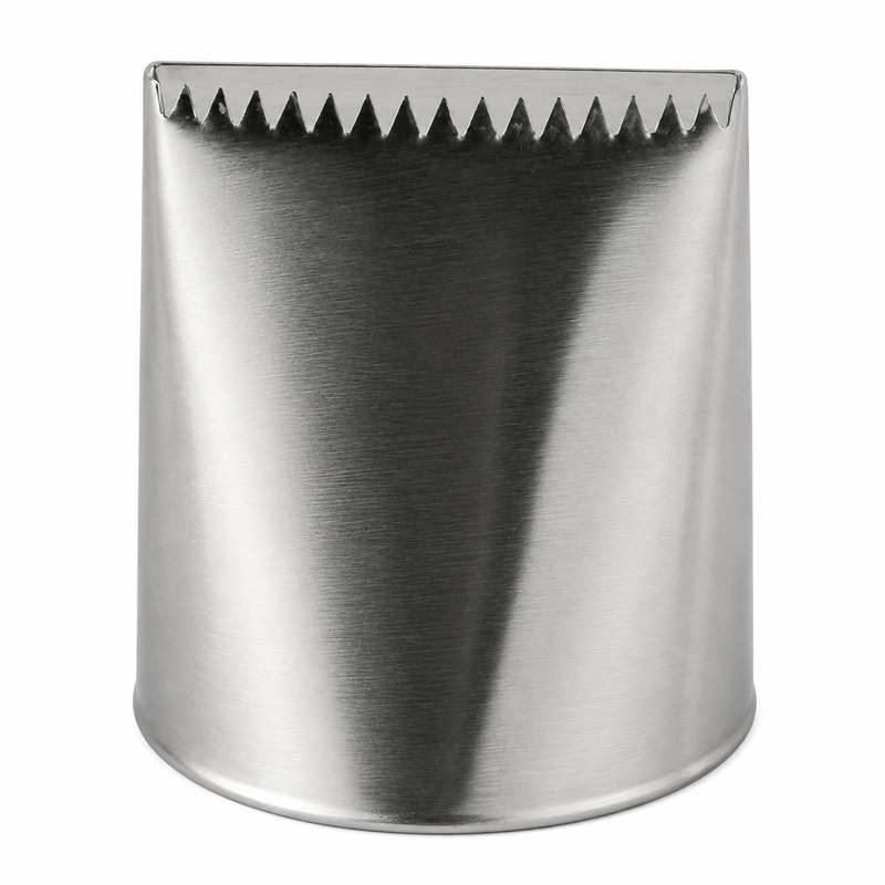 Ateco 1.85" Ribbon Pastry Tip, Stainless Steel