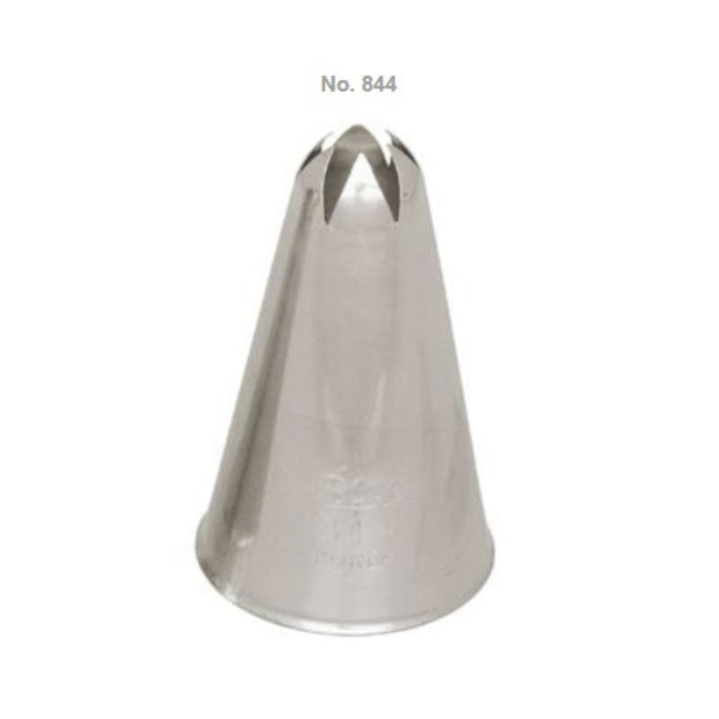 Ateco 3/8" Closed Star Tip, Stainless Steel
