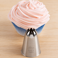 Ateco 11/16" Closed Star Tip, Stainless Steel