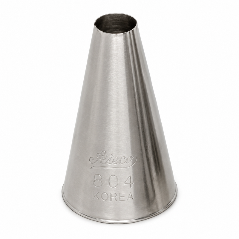 Ateco 5/16" Plain Piping Tip, Stainless Steel