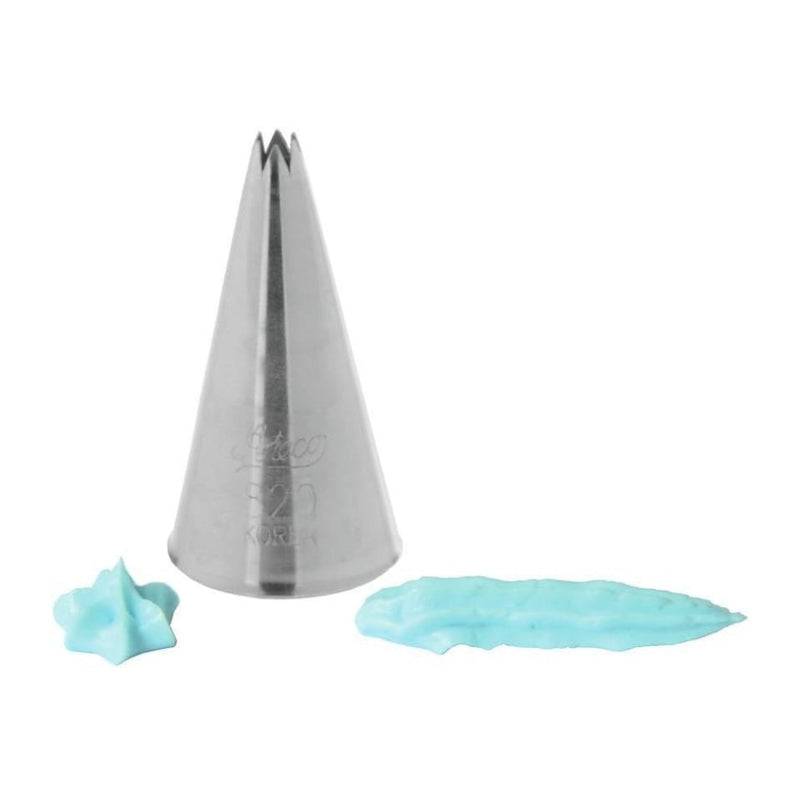 Ateco 5/32 Star Tip, Stainless Steel