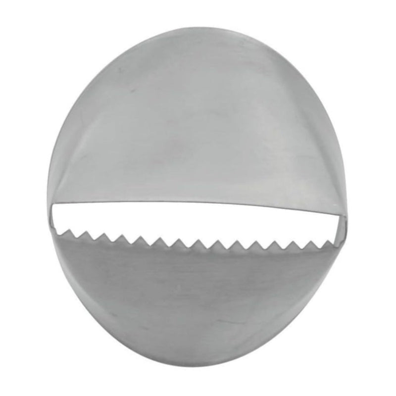Ateco 1.85" Ribbon Pastry Tip, Stainless Steel