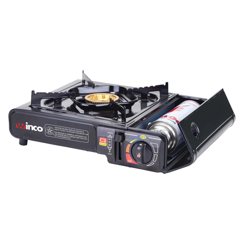 Winco 12" Portable Countertop Butane Stove
