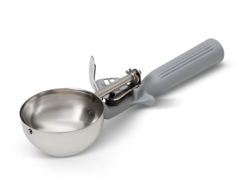 Vollrath 4 Oz Disher #8, Gray Handle