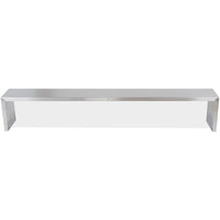 Vollrath Single Deck Cafeteria Sneeze Guard 76" x 10" x 13"
