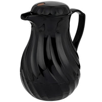 Vollrath SwirlServe 64 Oz Insulated Hot & Cold Beverage Server, Black*