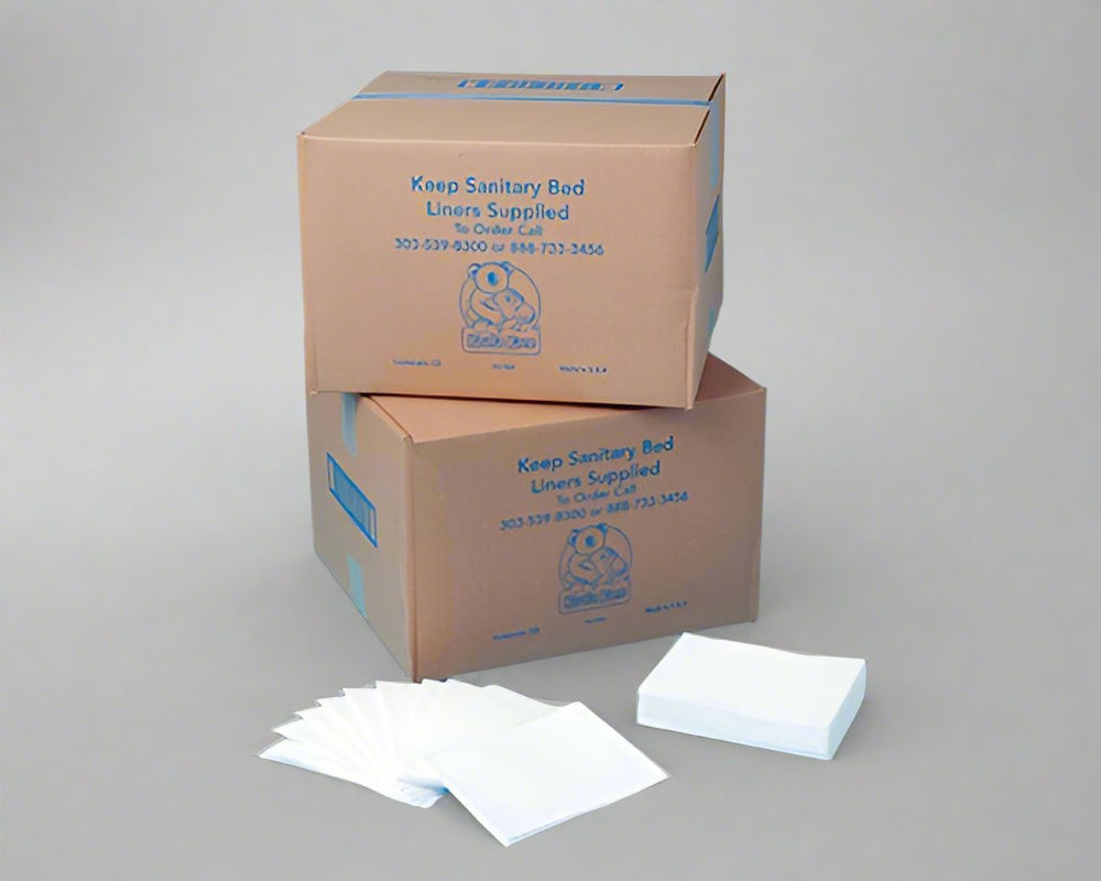 Koala Kare Sanitary Changing Table Liners, Disposable, 500 /Case