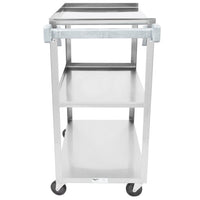 Vollrath Three Tier Utility Cart, Stainless Steel - 27.5" x 15.5" x 33"
