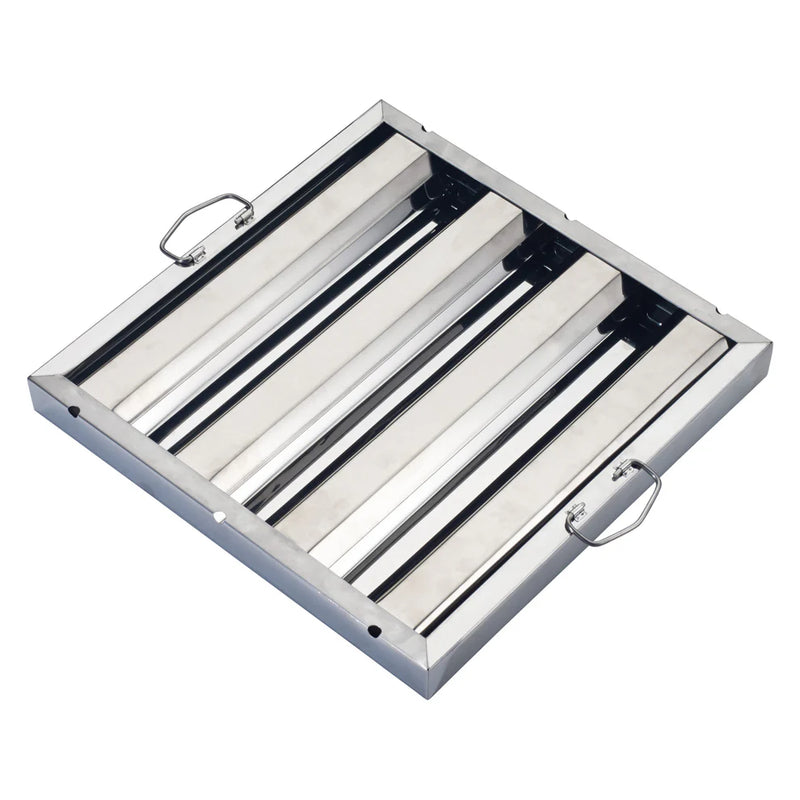 Winco 16" x 16" Exhaust Hood Filter, Stainless Steel