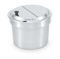 Vollrath 11.5" Hinged Insert Cover with Handle, Stainless Steel