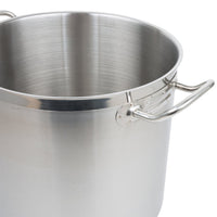 Vollrath Optio 18 Qt Stock Pot with Cover, 11" Deep, Stainless Steel