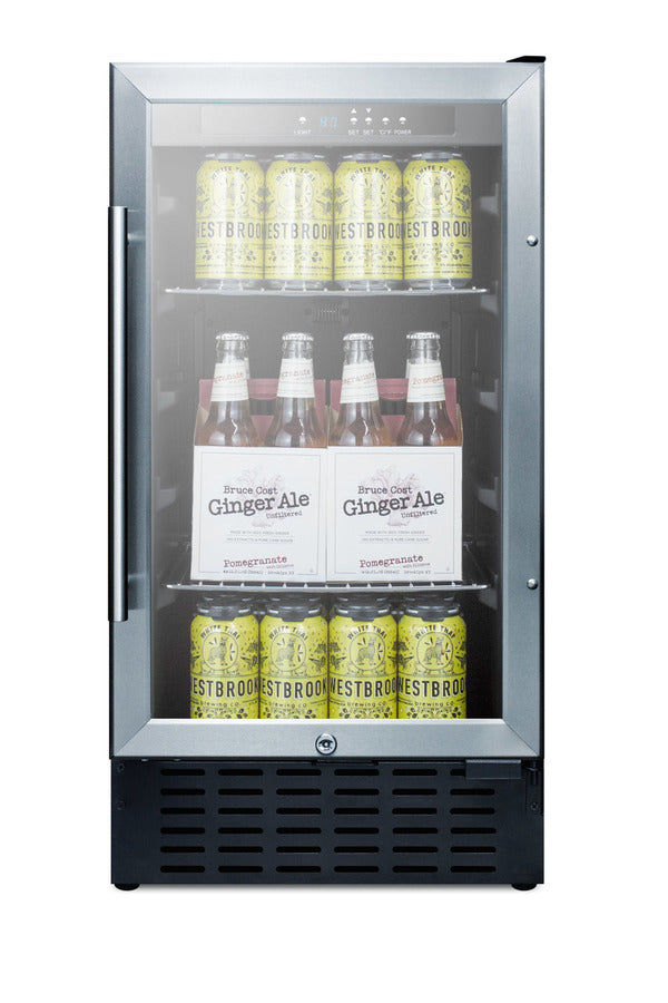 Summit 18" Built in Undercounter Beverage Refrigerator